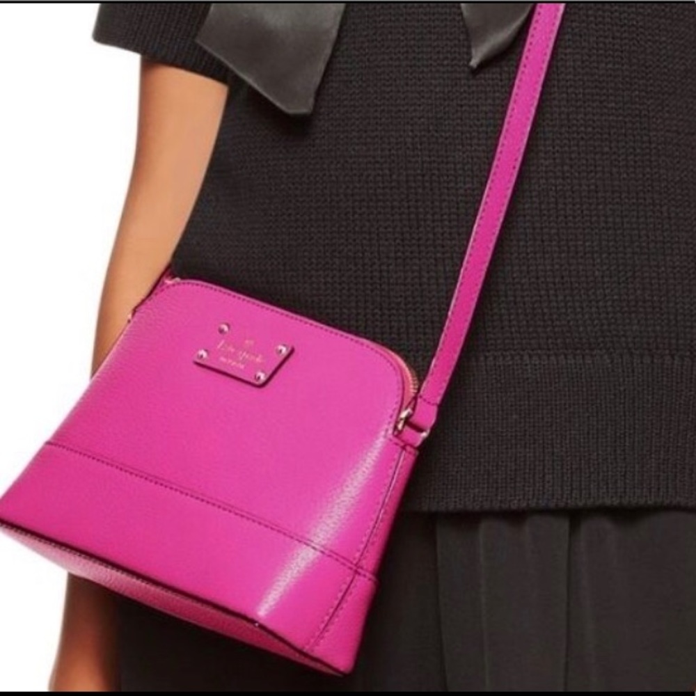 Kate Spade Wellesley Hannah Crossbody Bag Hot Pink